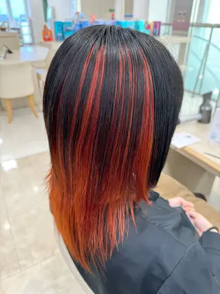 カラー 髪質改善/縮毛矯正/ 暖色カラー💫のヘアスタイル