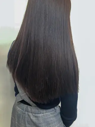 ロング カラー 韓国風・ブリーチなし ・あり後藤 一斗店長のヘアスタイル