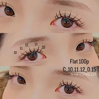 マツエク・マツパ MAQUIA倉吉店 ・北村のマツエク・マツパデザイン