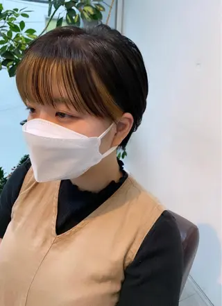 ショート カラー 💘大人可愛く💘 Natsuki❥❥❥のヘアスタイル