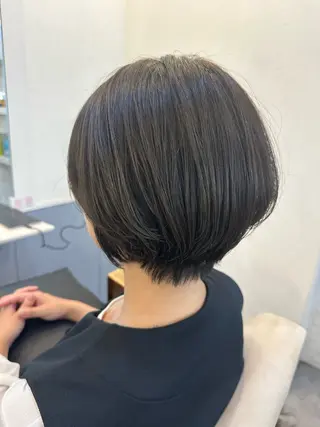 ショート カラー 🩵透明感/高発色 /難波/北原佑記🌸のヘアスタイル