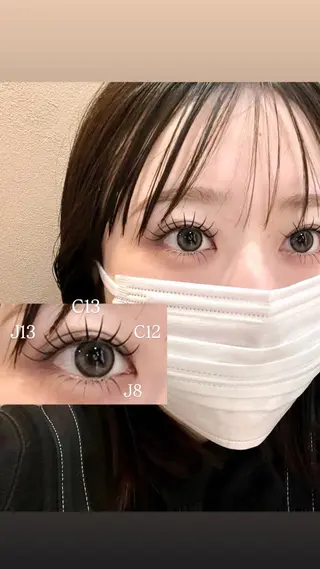 マツエク・マツパ 銀座🩶/アイリスト 💞erina💞のマツエク・マツパデザイン