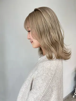ミディアム LA.MIU★ 八王子店Mayuのヘアスタイル