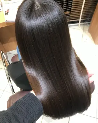 ロング 髪質改善/透明感カラ ー/Ayana 🍒のヘアスタイル