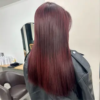 セミロング カラー ブリーチなし/レイヤ ー特化🌈Tommyのヘアスタイル