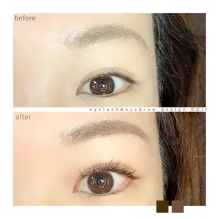マツエク・マツパ まつエク&眉 ROJIのマツエク・マツパデザイン