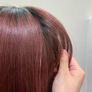ミディアム デジタルパーマ🫧 韓国風ヘア🫧サクラのヘアスタイル