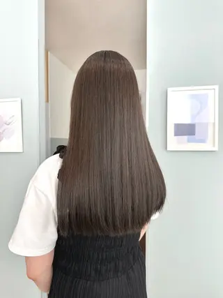 ロング カラー ヘアアレンジ REONA🪽✨薬院 レイヤーカット🫧のヘアスタイル