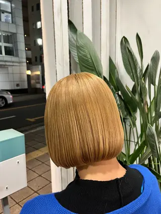 ショート カラー 🫧ハイトーン/ ブリーチ🫧白石航汰のヘアスタイル