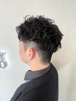 メンズ 辻 泰之のヘアスタイル