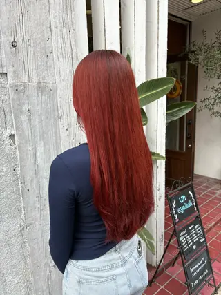 ロング カラー 髙木 優人のヘアスタイル
