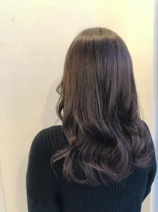 ロング カラー 森本　舞✴︎ 似合わせパーマのヘアスタイル
