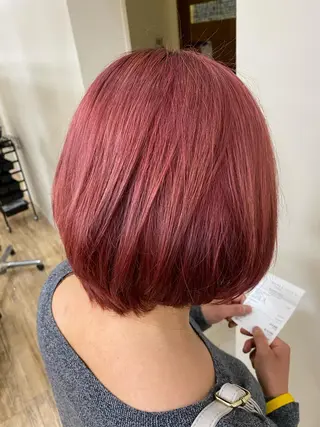 カラー SALOWIN栄 高須大貴のヘアスタイル