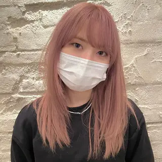 ロング カラー 🌈モテるベージュ カラー💕成島 宙のヘアスタイル