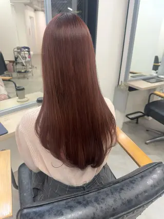 ロング カラー ヘアアレンジ Himawari♡ 柔らかいカラーのヘアスタイル