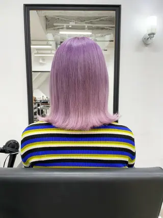 ショート カラー ハイトーン×レイヤー ／遠藤将太のヘアスタイル