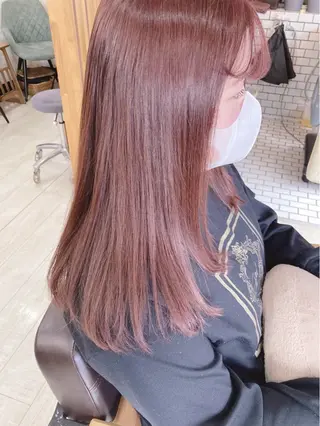 ロング カラー Mina Akiyamaのヘアスタイル