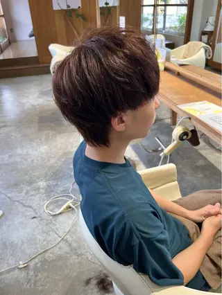 カラー メンズ WATANABE MISAKIのヘアスタイル