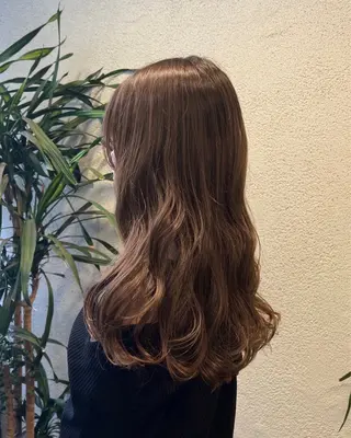セミロング パーマ ☆ HARUKA ☆のヘアスタイル