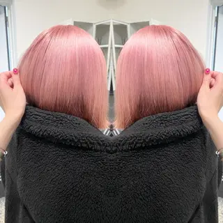 カラー サイレント美容師 アイリィのヘアスタイル