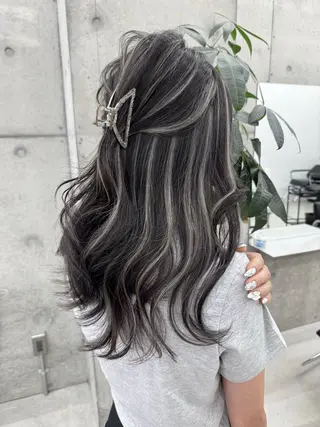 カラー Asami/名古屋/ ハイトーン/デザインのヘアスタイル
