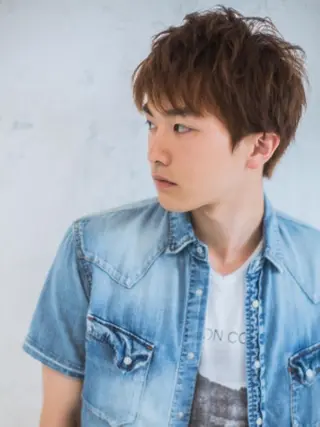 ショート 川野 賢のヘアスタイル