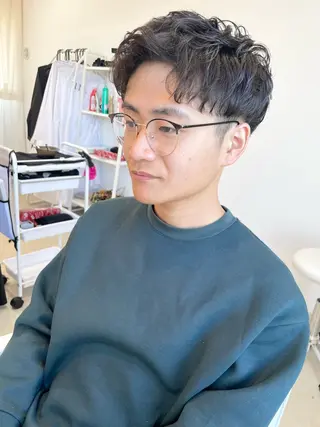 パーマ メンズ 【un】 MANAのヘアスタイル