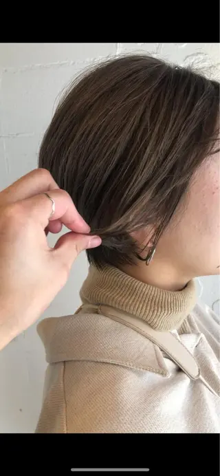 ショート カラー 骨格診断🍃ショート /ショートボブ✨岡元のヘアスタイル