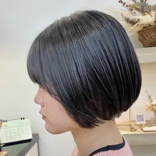 ショート カラー 柔らかパーマ🫧 いぎあやかのヘアスタイル