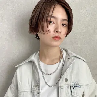 ショート ナチュラルヘア/ 似合わせ/三宅 昌太のヘアスタイル