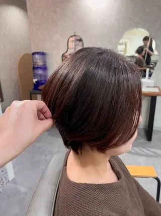 ショート 池田 真衣のヘアスタイル