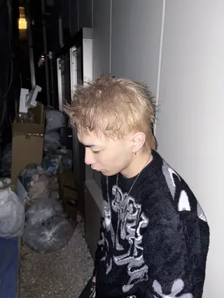 カラー ヘアアレンジ メンズ backstage青山店所属・山本 瑠虎のヘアスタイル