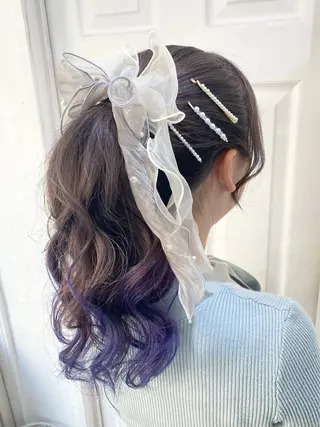 ヘアアレンジ uros.中目黒 moekaのヘアスタイル