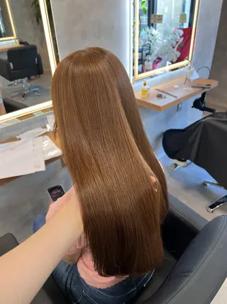 ロング カラー 💖札幌カラー 指名No.1💖玲奈のヘアスタイル