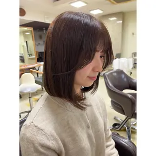 ショート カラー 🩷珠梨【韓国ヘア】 【顔周りカット】のヘアスタイル