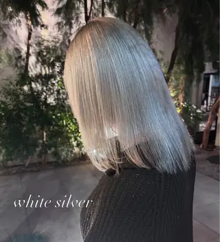 カラー 山中 あるのヘアスタイル