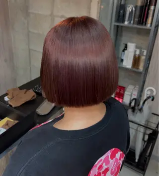 ショート カラー かの／GiseL／ ハイトーン／ブリーチのヘアスタイル