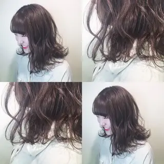ミディアム カラー 🌻Insta指名 NO.1🌻Shoのヘアスタイル