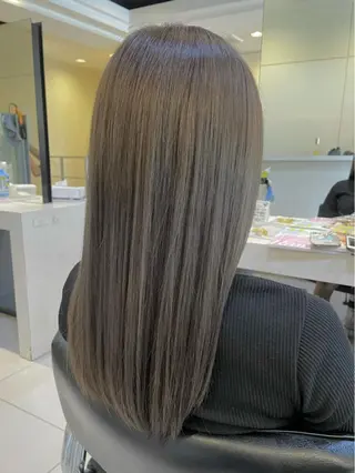 カラー 髪質改善×白髪ぼかし 美容師✂️武澤龍賀のヘアスタイル