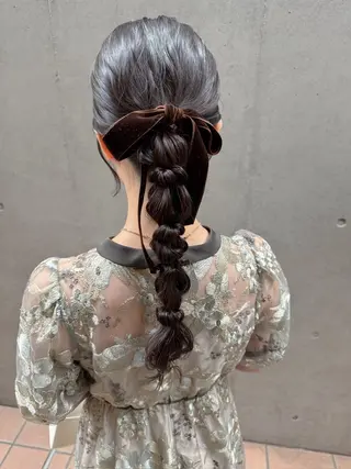 ヘアアレンジ 大橋 芽衣のヘアスタイル