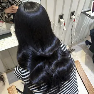 ロング カラー ✨本格的韓国スタイル 特化✨ﾊﾙｶ✨️のヘアスタイル
