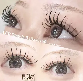 マツエク・マツパ LEDエクステ専門店 Fedis 京橋のマツエク・マツパデザイン