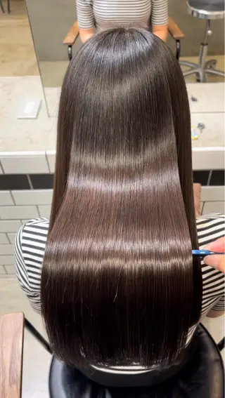 セミロング カラー ヘアアレンジ 🍯傷ませないカラー 髪質改善🍯彪雅のヘアスタイル