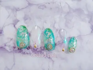 ネイル orchid ♡オーキッドのネイルデザイン