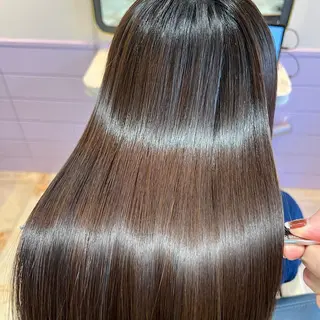 セミロング 髪質改善✨石塚 真梨奈のヘアスタイル