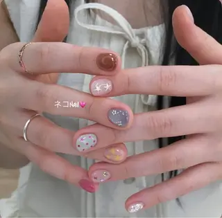 ネイル ネコ Nailのネイルデザイン