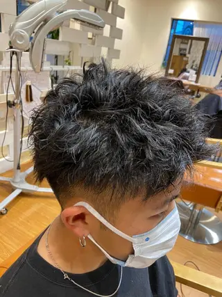 メンズ ショート chill out 南塚口本店のヘアスタイル