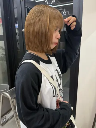 ショート ボブカットモデル/パ ーマ/harunaのヘアスタイル