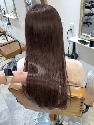 ロング カラー 盛れる顔まわり✨🎀 レイヤー別所好葉のヘアスタイル
