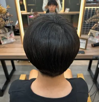 パーマ メンズ レイヤー/ハイトーン 艶感/ririkaのヘアスタイル